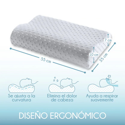 Almohada Cervical Viscoelástica Restauradora