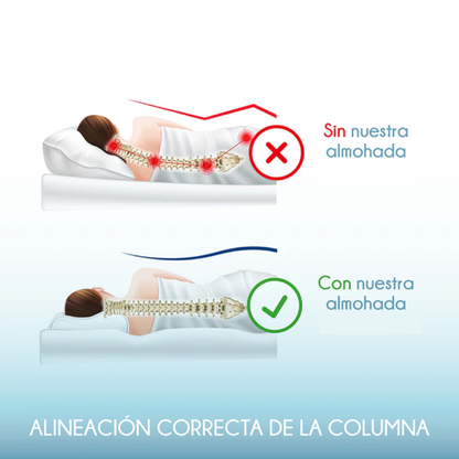 Almohada Cervical Viscoelástica Restauradora